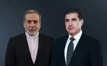 Neçirvan Barzani’den İran Dışişleri Bakanı Arakçi’ye taziye mesajı