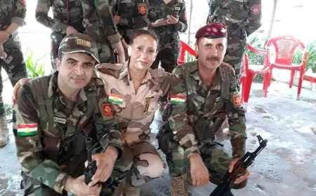 Melika Mezan: Peşmerge tüm tehditlerden daha güçlü bir şeref ve insanlık ordusudur