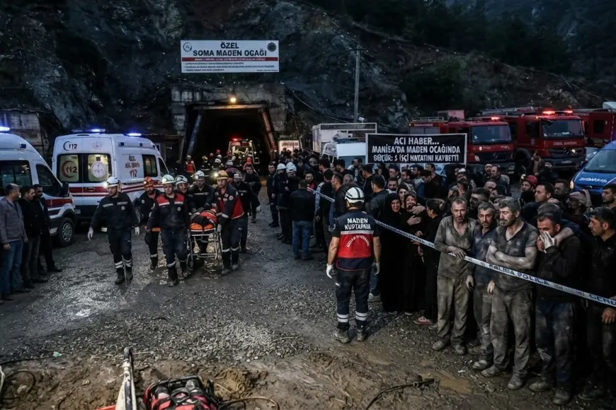 Manisa’da maden ocağında göçük: 5 işçi hayatını kaybetti