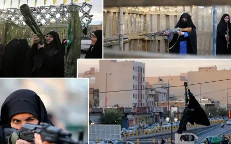 İran’da sivillere silah eğitimi veriliyor