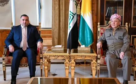 Başkan Barzani, Selahaddin valisini kabul etti