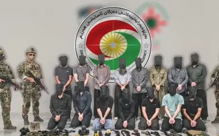 Li Silêmanî û Helebceyê operasyona li dijî DAIŞê: 22 tohmetbar hatin desteserkirin