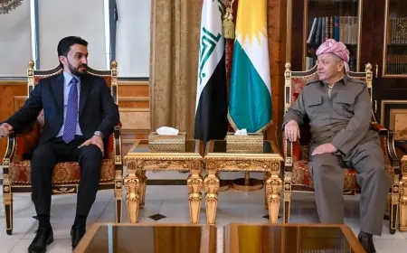Başkan Barzani Irak İletişim Bakanı Mustafa Sened’i kabul etti