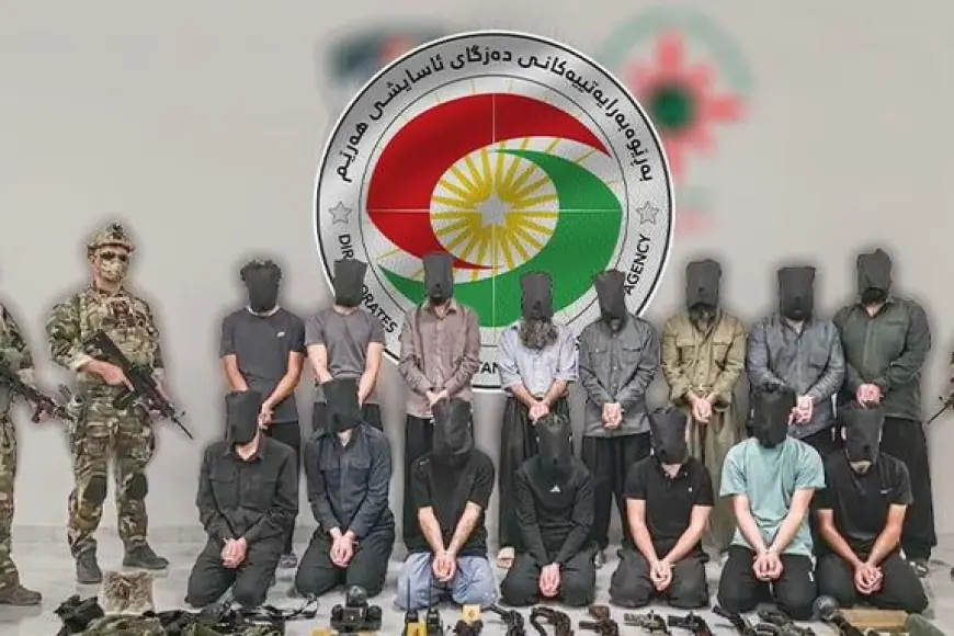 Li Silêmanî û Helebceyê operasyona li dijî DAIŞê: 22 tohmetbar hatin desteserkirin