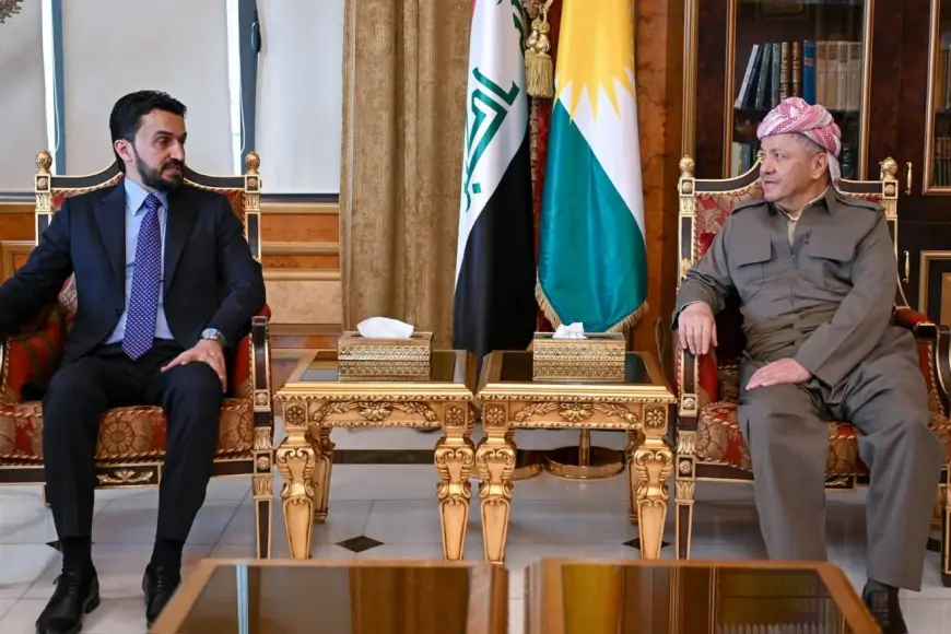 Başkan Barzani Irak İletişim Bakanı Mustafa Sened’i kabul etti