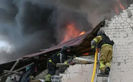 Rusya Kiev'i balistik füzelerle vurdu
