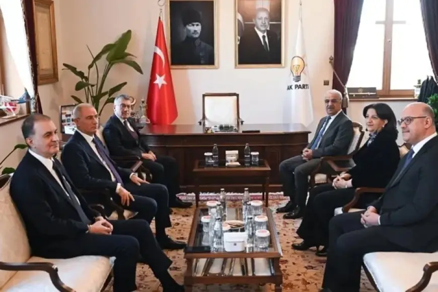 DEM Parti İmralı Heyeti AK Parti heyetiyle görüştü
