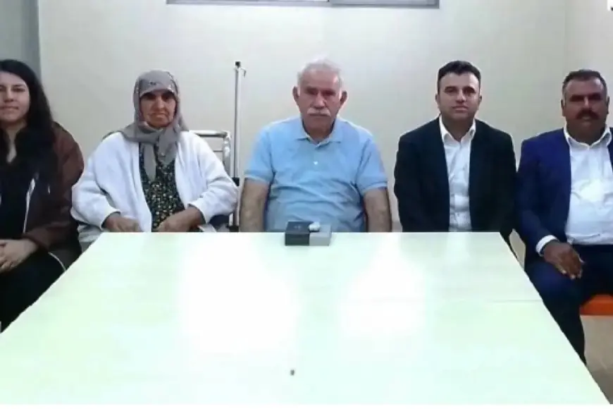 Abdullah Öcalan'ın ailesi İmralı'ya gitti