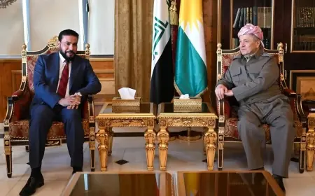 Başkan Barzani, Meysan heyetini kabul etti