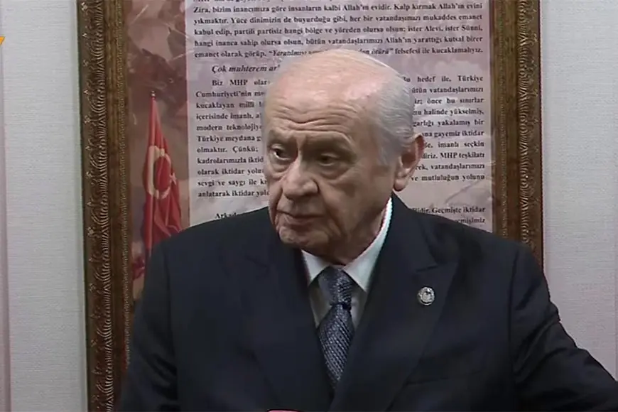 Bahçeli: 'Siyasallaşma Koordinatörlüğü İmralı’daki kişinin hakkıdır'