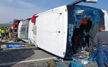 Manisa’da TIR ile tur otobüsü çarpıştı! 11 ölü, çok sayıda yaralı