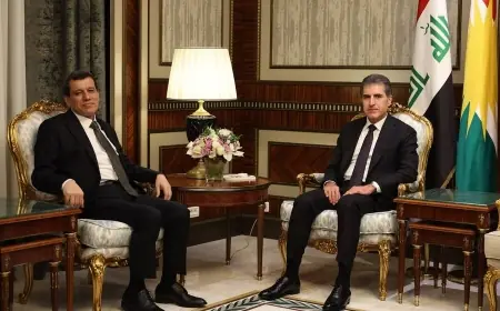 Neçirvan Barzani ve Mazlum Abdi bir araya geldi