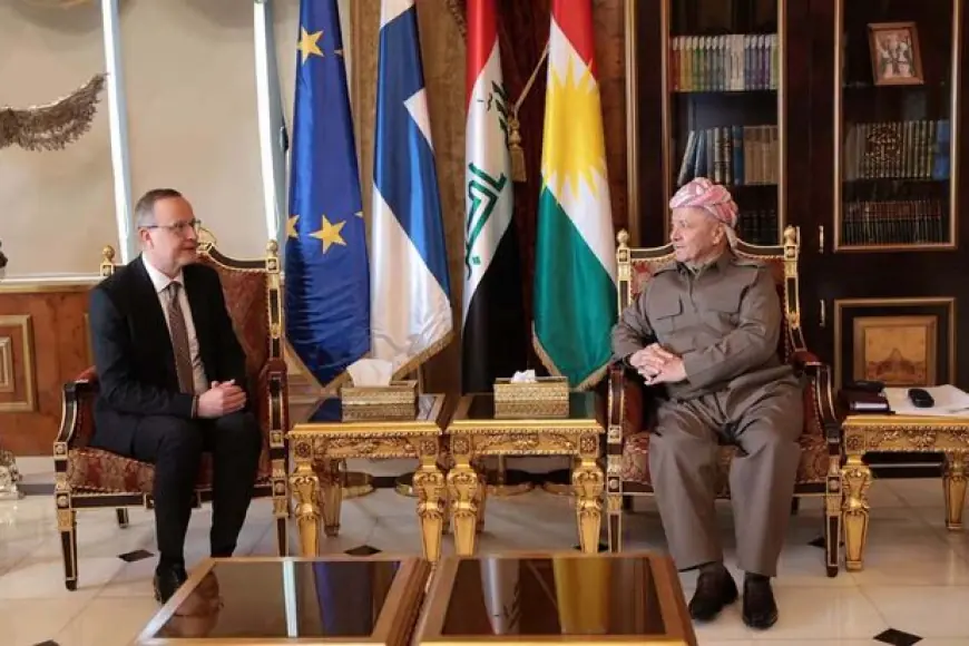 Balyozê Fînlendayê: Hebûna Herêma Kurdistanê ya bihêz bo bihêztirbûna Îraqê alîkar e