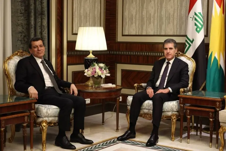 Neçirvan Barzani ve Mazlum Abdi bir araya geldi