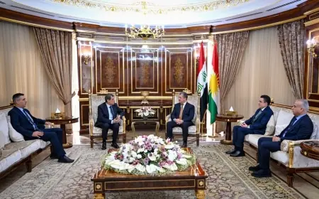 Mesrur Barzani ve Mazlum Abdi Erbil'de görüştü: Suriye’de tüm bileşenlerin hakları korunmalı