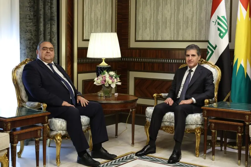 Neçirvan Barzani, Romanya Büyükelçisi Dobre’yi kabul etti