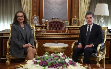 Neçirvan Barzani, ABD’nin Erbil Başkonsolosu Green’i kabul etti