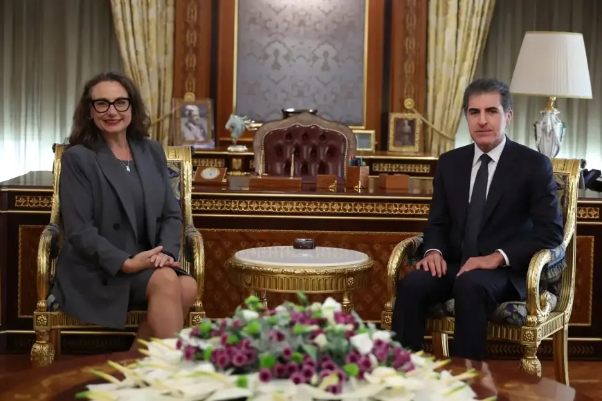 Neçirvan Barzani, ABD’nin Erbil Başkonsolosu Green’i kabul etti