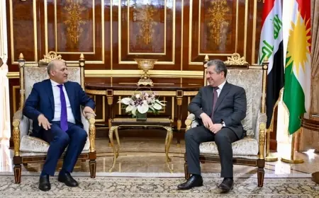 Mesrur Barzani ve Ahmed el-Cerba, Suriye'deki son gelişmeleri görüştü
