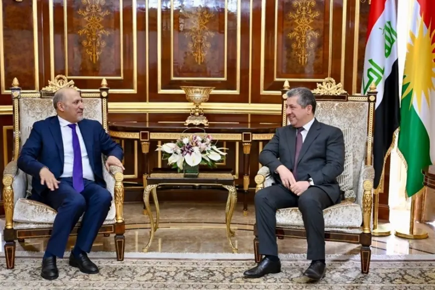 Mesrur Barzani ve Ahmed el-Cerba, Suriye'deki son gelişmeleri görüştü
