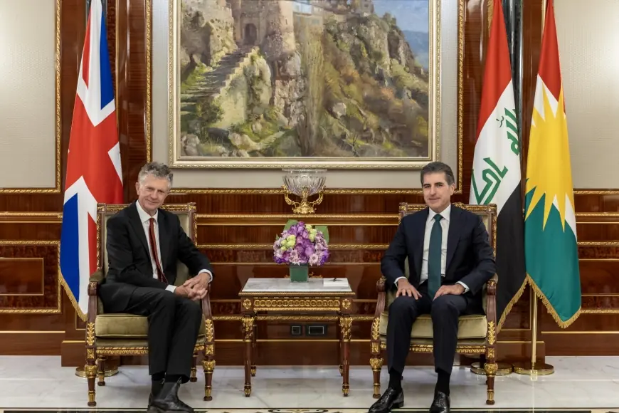 Neçirvan Barzani, İngiltere Ulusal Güvenlik Danışmanı ile görüştü
