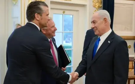 ABD Savunma Bakanı Hegseth'ten İsrail'e sürpriz ziyaret