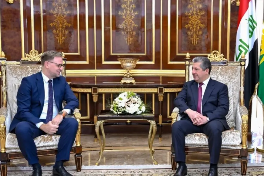 Mesrur Barzani, AB temsilcisi ile görüştü