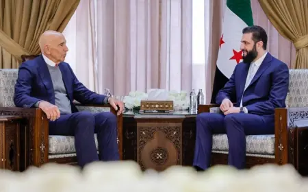 Ehmed Şera û Barrack rewşa Sûriye û ewlehiya deverê nîqaş kir