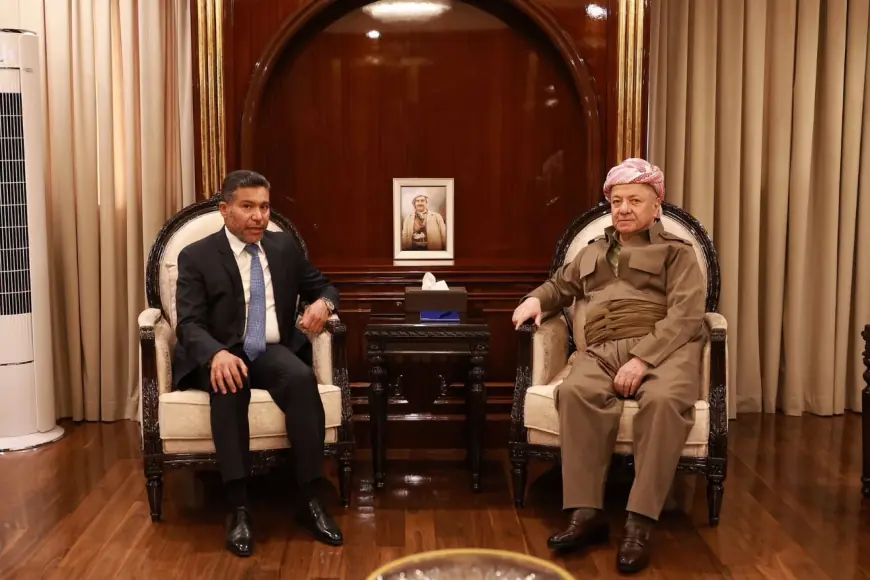 Başkan Barzani, Irak Ulusal Projesi Genel Sekreteri'ni kabul etti