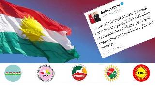 5 partiyên kurdî Şêwirmendê Erdogan şermezar kirin