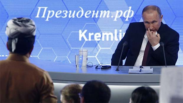 Ji Putîn, Daxuyanîya Kurdistana Serbixwe