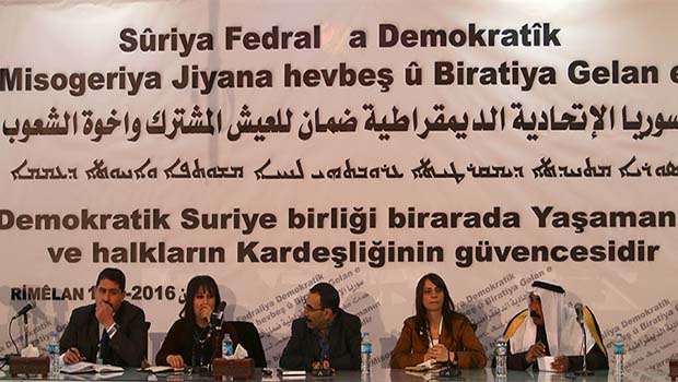 Gotina Rojava ji navê fedraliyê hat rakirin