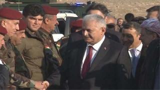 Serok Barzanî û Yildirim serdana Pêşmerge kir