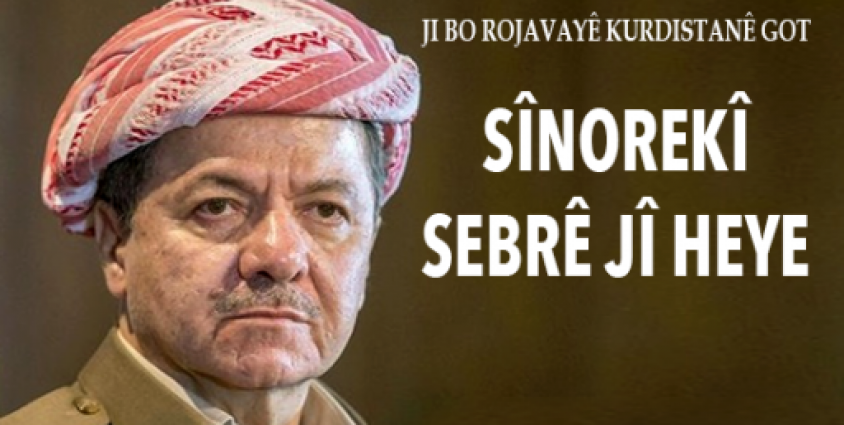 Serok Berzanî gelek aciz bû ye