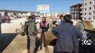 Efrîn.. Zivistaneke sar derbaz dike û mazot nîne