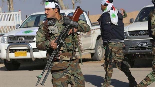 Li Xaneqînê bombeyek bi çekdarên Heşda Şeibî de teqiya