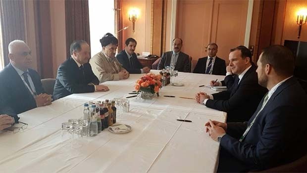 Serok Barzanî û nûnerê taybet ê Donald Trump civiyan