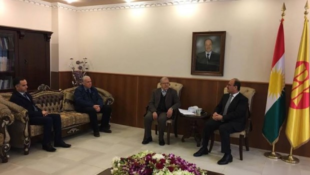 Heyeta PAKê Li Hewlêrê Seredana Mekteb Eleqat a PDKê Kir
