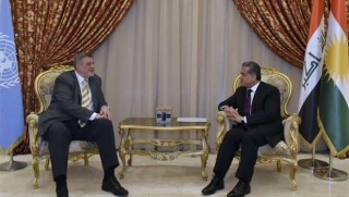 Felah Mistefa dilgiraniya Herêmê ji helwesta NY derbarê bilindkirina alaya Kurdistanê nîşan da