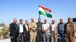 Li Daqûqê jî alaya Kurdistanê hat bilindkirin