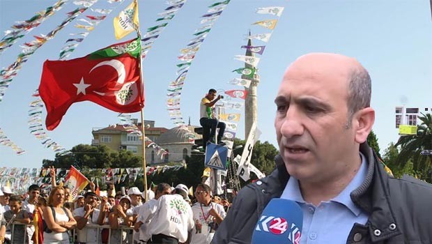 HDP: li hemberî ala Tirkıyê ti pirsgirêkên me tune ne