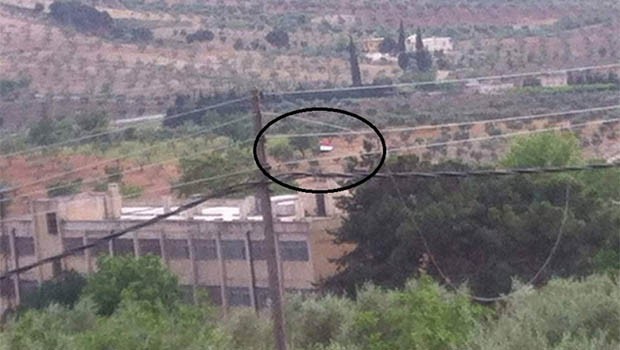 Alaya rêjîma Sûriyê li ser Efrînê hat bilindkirin!