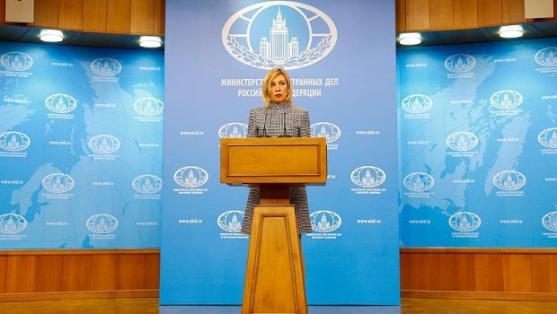 Zaxarova: Divê hemû çekên ku tên şandin ji Hikûmeta Sûriyeya meşrû re bên şandin