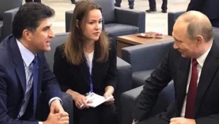 Serokwezîr Nêçîrvan Barzanî û Pûtîn kombûn