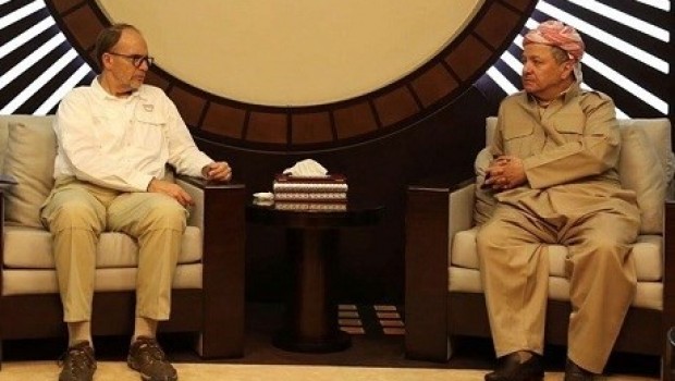 Serok Barzanî balyozê Amerîkî ya Iraq'ê pêşwazî kir