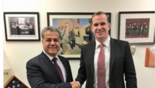 Felah Mistefa bi Brett McGurk re hevdîtin kir