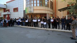 Memûrê Kerkûkê Bexda protesto kirin