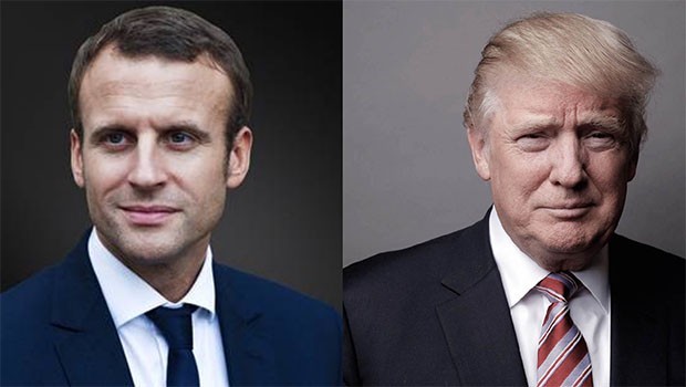 Di derbarê Kurdistanê de Macron, Trump geriya