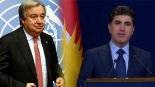 Nameyek ji Sekreterê Giştî yê NY gihişt Nêçîrvan Barzanî