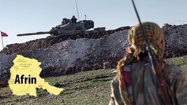 Gefên Tirkîyê li ser Efrînê